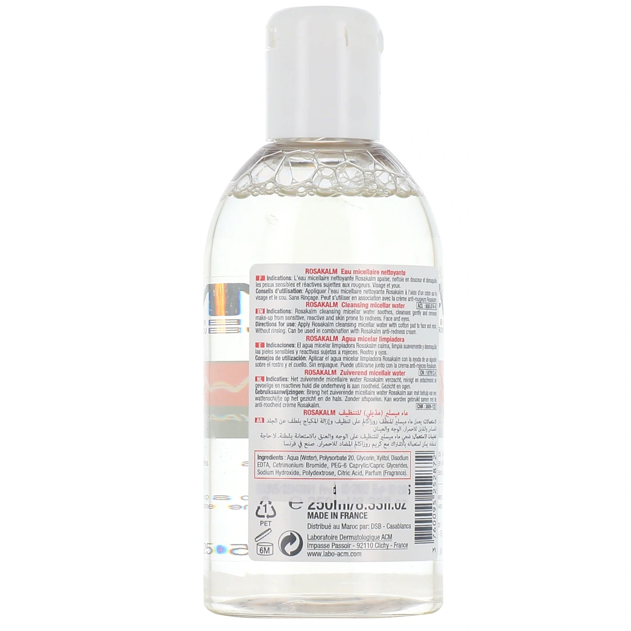 ACM Rosakalm Eau micellaire nettoyante - Vue 3