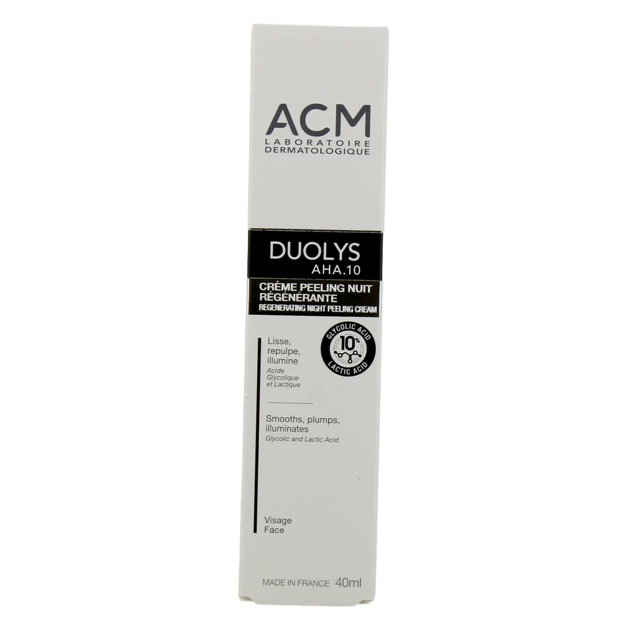 ACM Duolys AHA 10 Crème Peeling Nuit - Vue 2