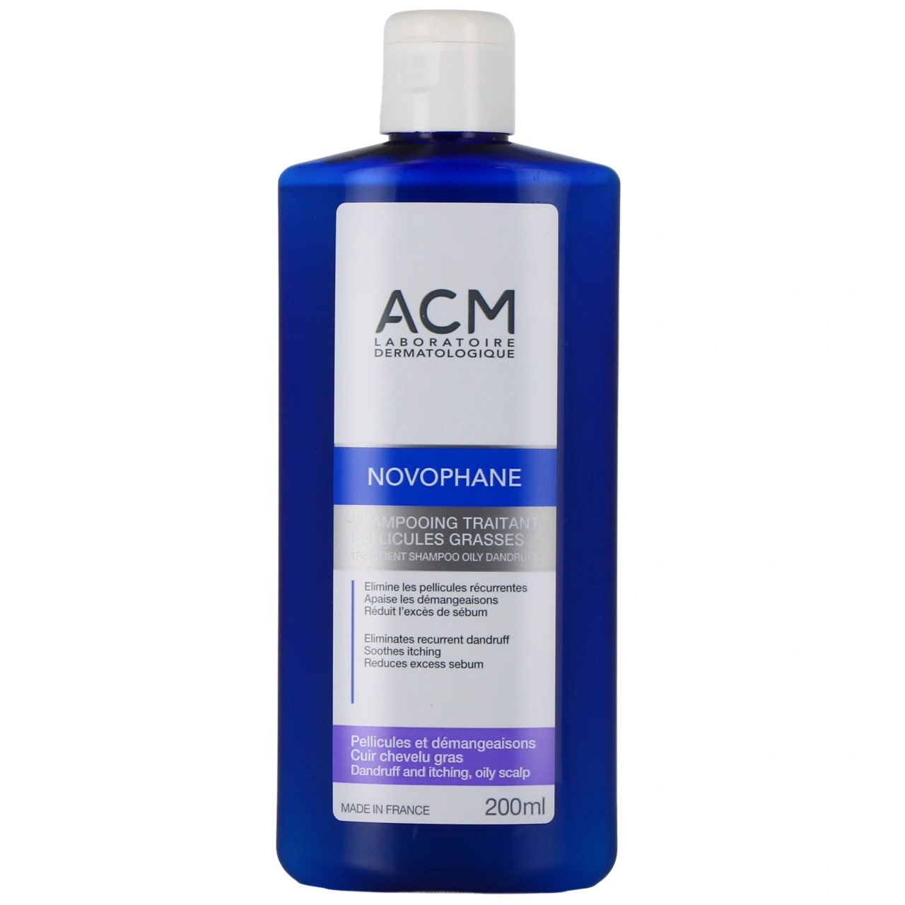 ACM Novophane Shampooing Traitant Pellicules Grasses - Vue 2