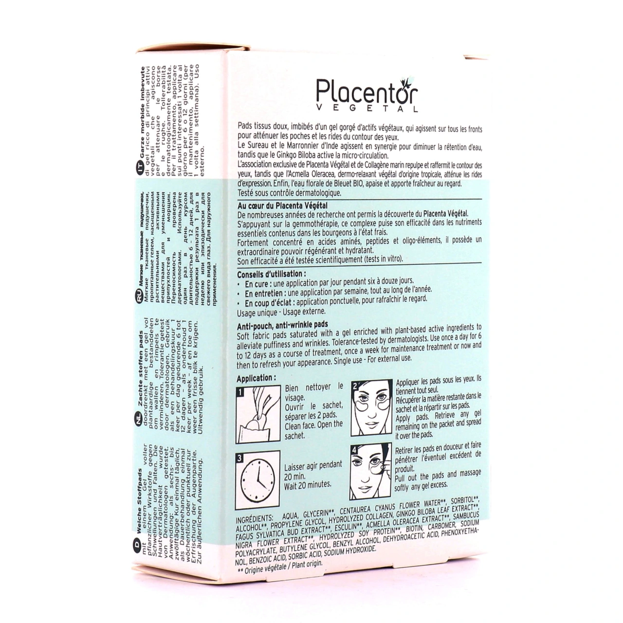 Placentor Pads Yeux Anti-Poches Anti-Rides - Vue 4