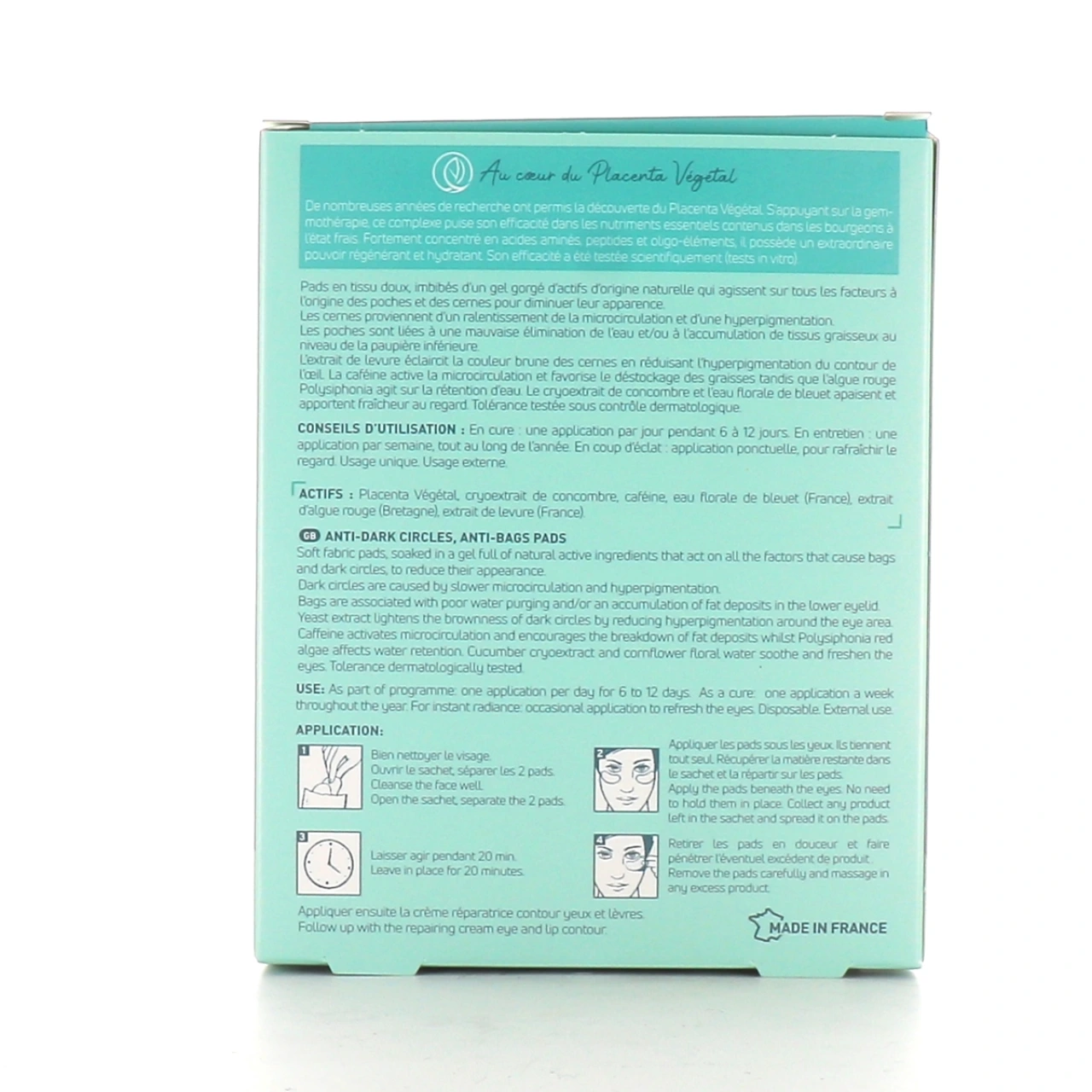 Placentor Pads Anti-Cernes Anti-Poches - Vue 2