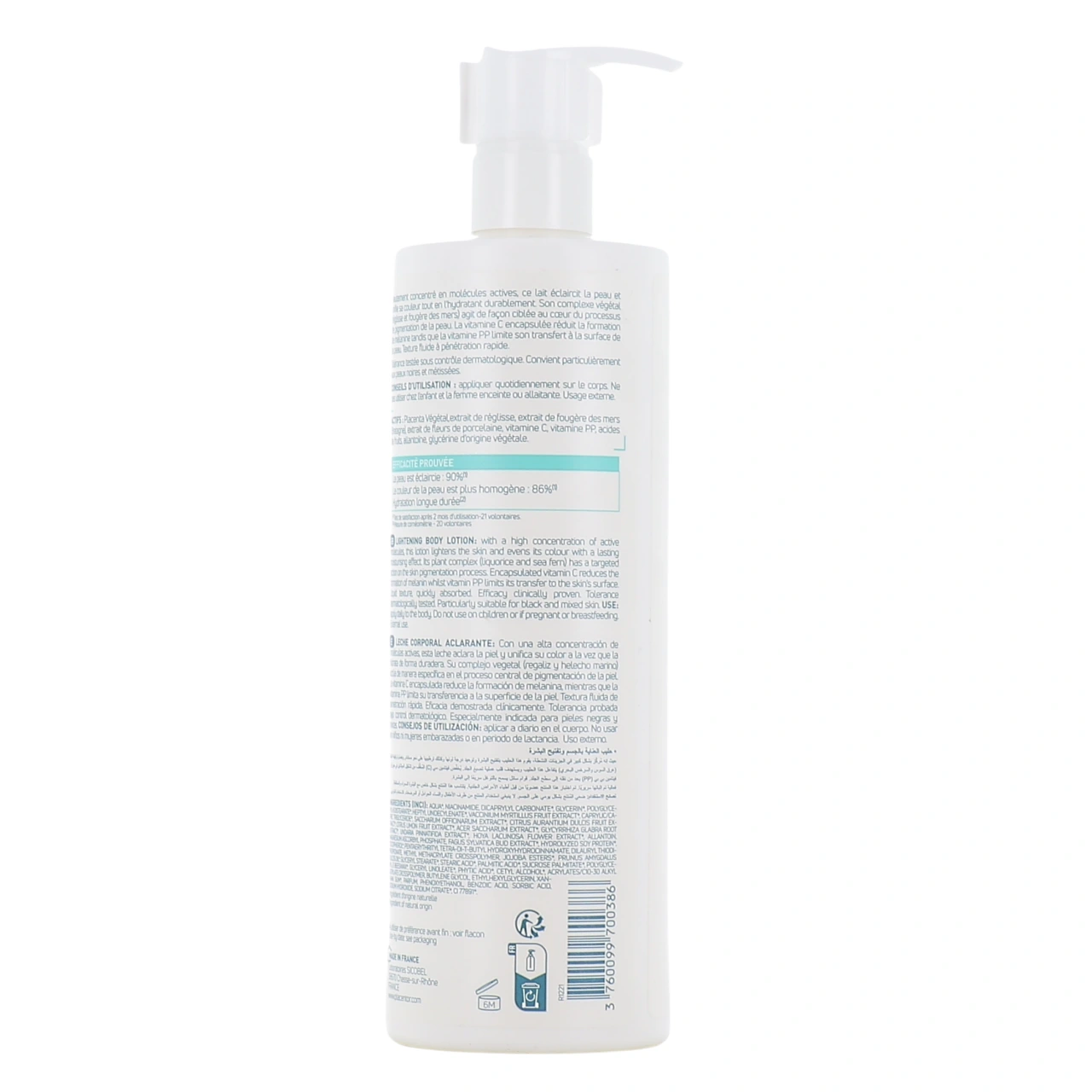 Placentor MelaWhite Lait Corps Éclaircissant - Vue 3
