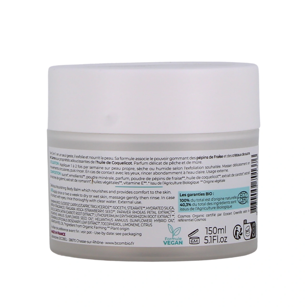 B Com Bio Gommage Corps Nourrissant Bio - Vue 3