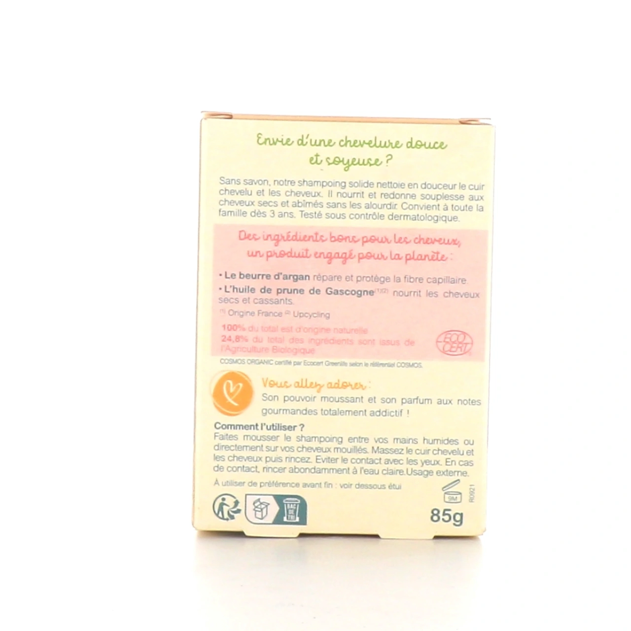 Green Tribu Shampoing Solide Bio Cheveux Doux - Vue 2