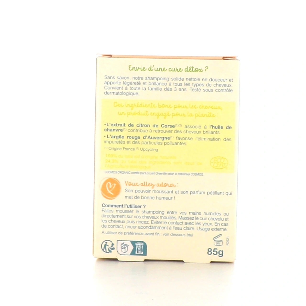 Green Tribu Shampoing Solide Bio Cheveux Brillants - Vue 2
