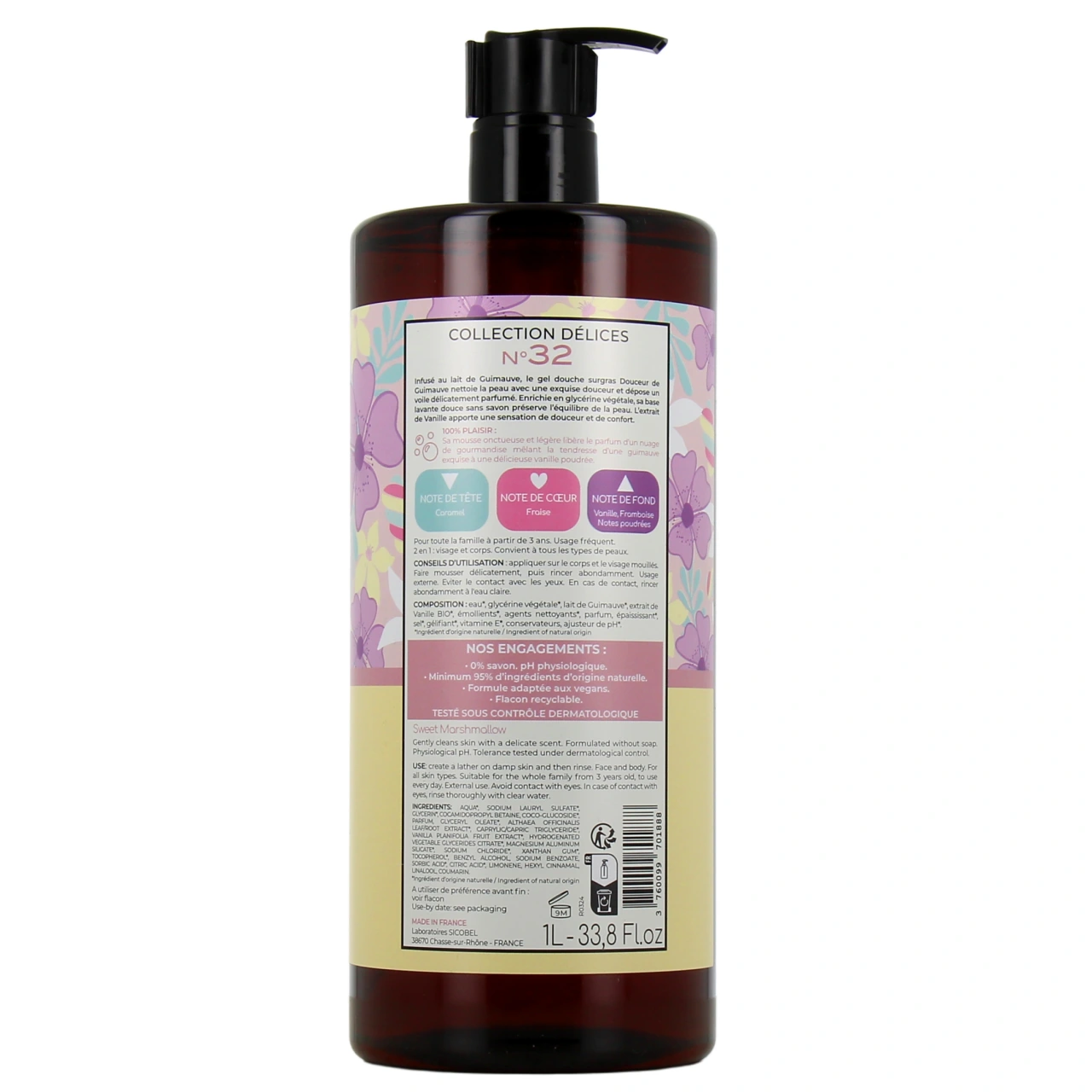 Osmaé Gel Douche Surgras - Vue 24