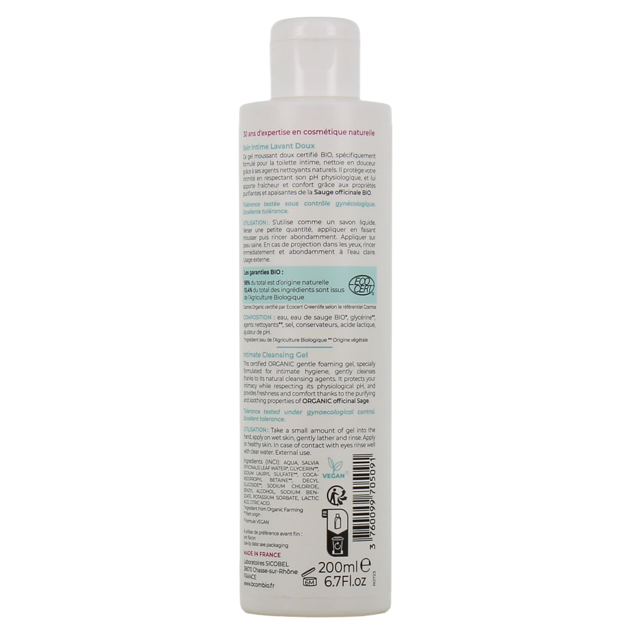 B Com Bio Soin Intime Lavant Doux - Vue 3