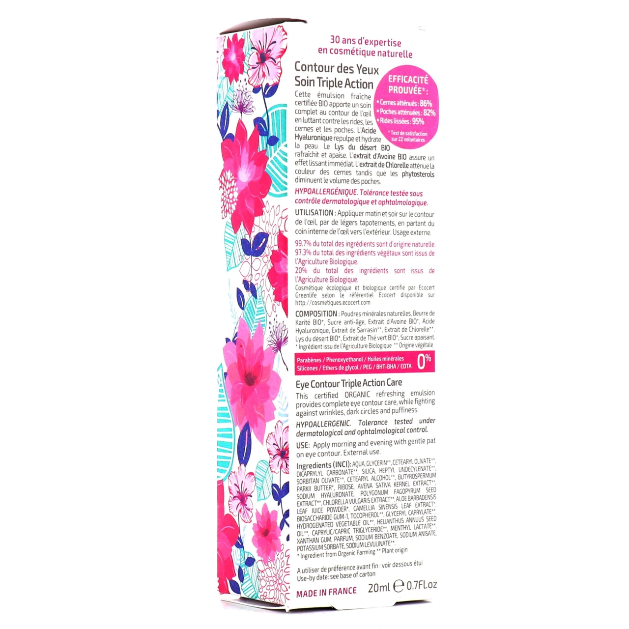 B Com Bio Soin Triple Action Contour des Yeux - Vue 5