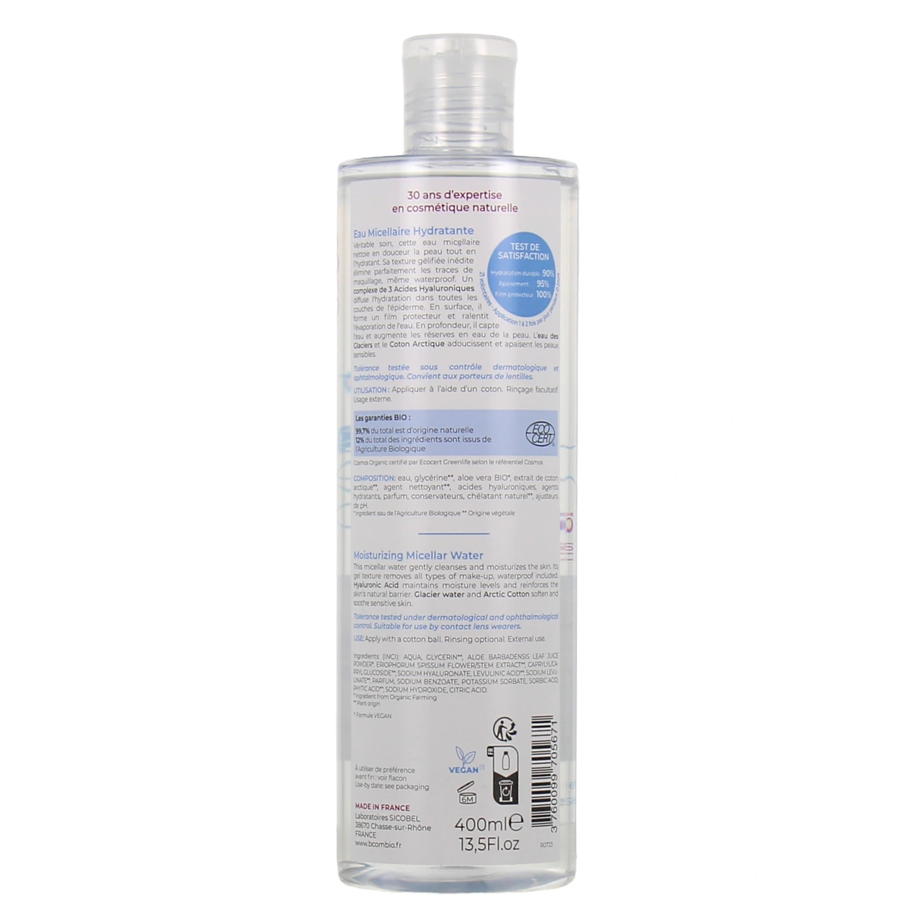 B Com Bio Eau Micellaire Hydratante - Vue 3