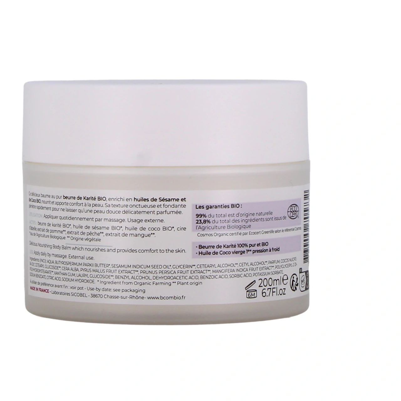 B Com Bio Baume Corps Fondant Nourrissant - Vue 3