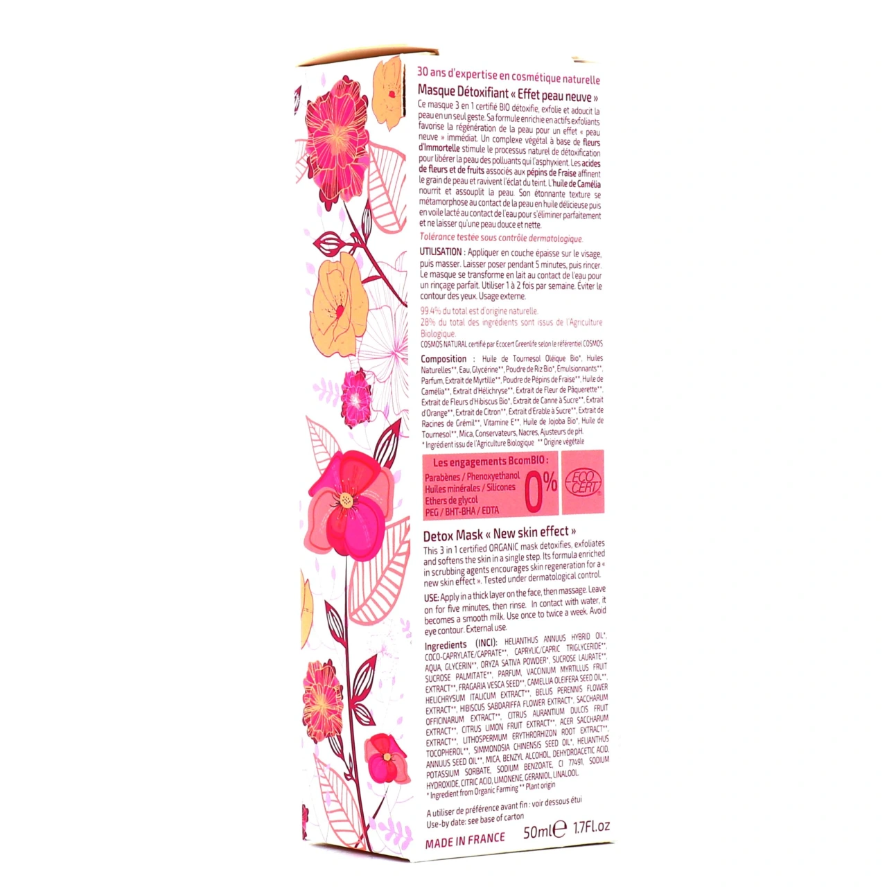 B Com Bio Masque Détoxifiant "Effet Peau Neuve" - Vue 5