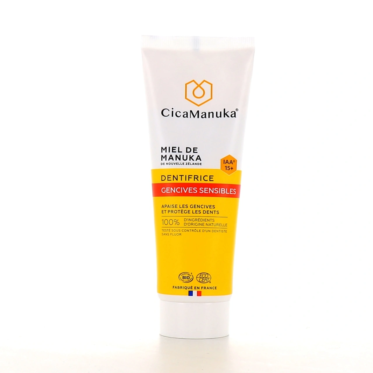 CicaManuka Dentifrice Gencives Sensibles Bio - CicaManuka