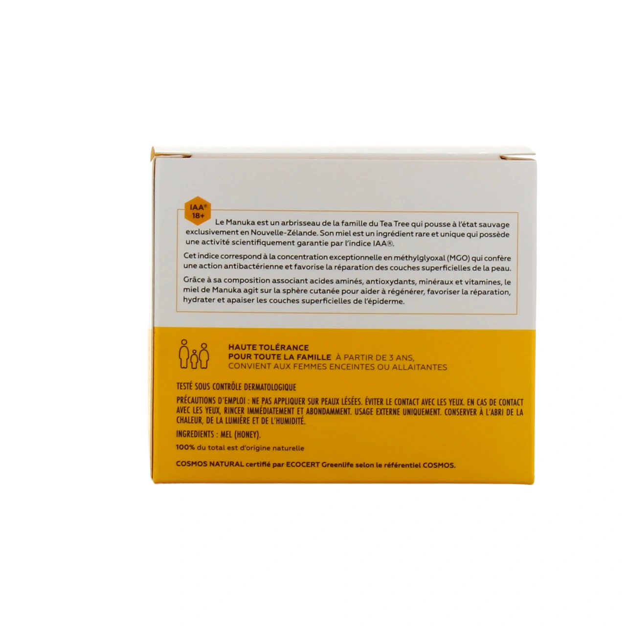 CicaManuka Miel de Réparation Cutanée Bio - Vue 3