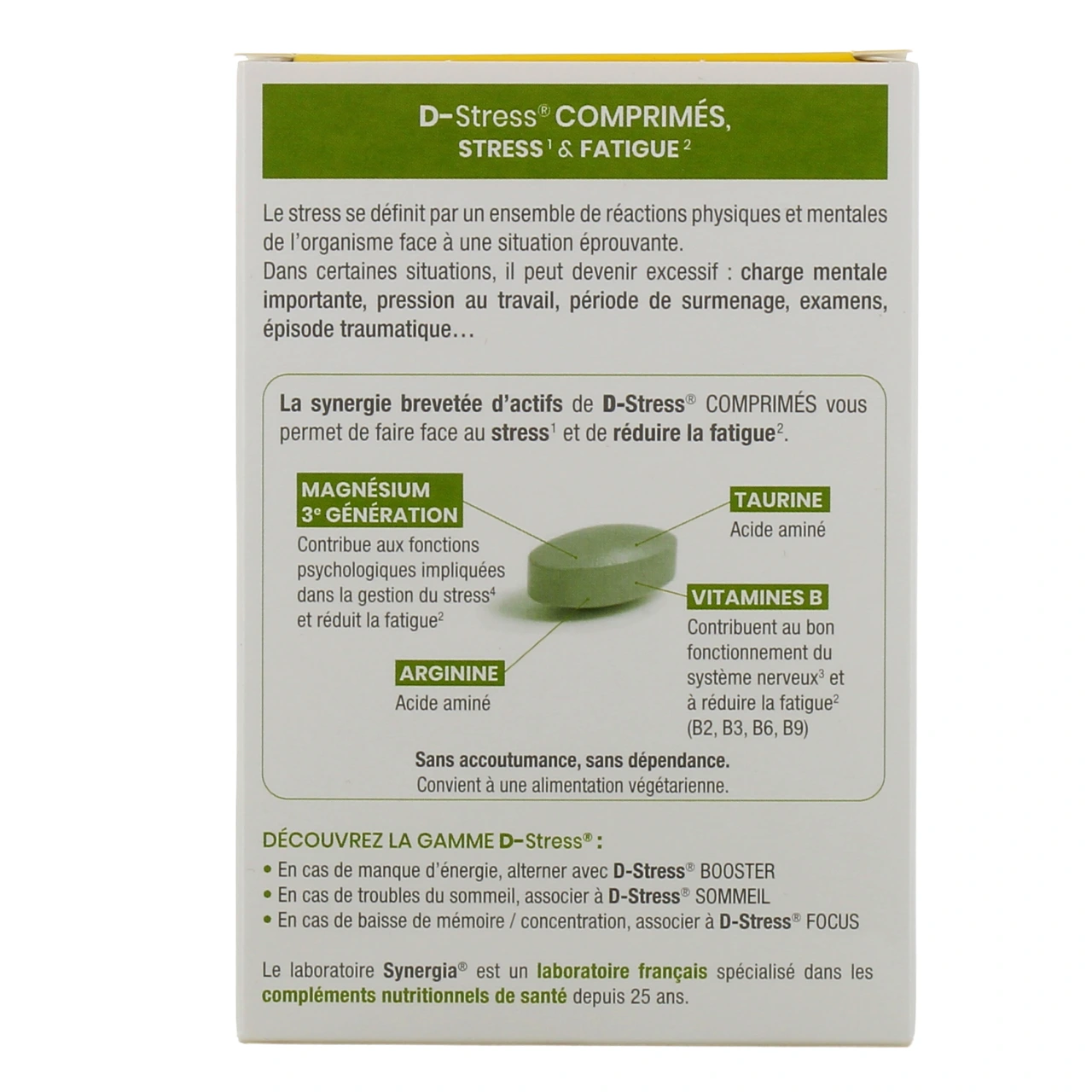 D-Stress comprimés - Vue 6