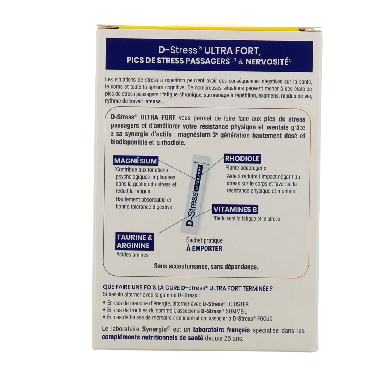 Synergia D-Stress Ultra Fort - Vue 3