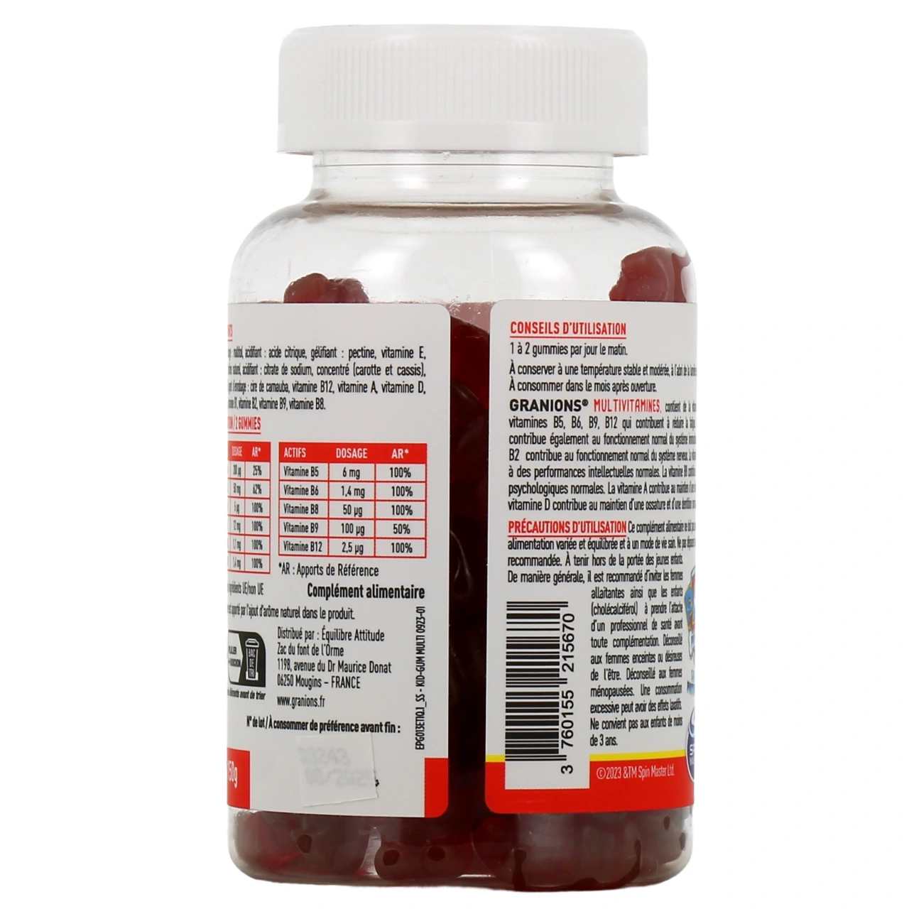 Granions Kid Multivitamines Pat Patrouille - Vue 4