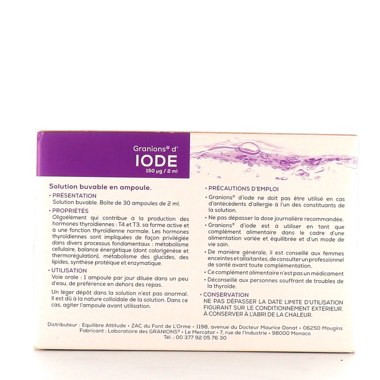 Granions d'Iode - Vue 2
