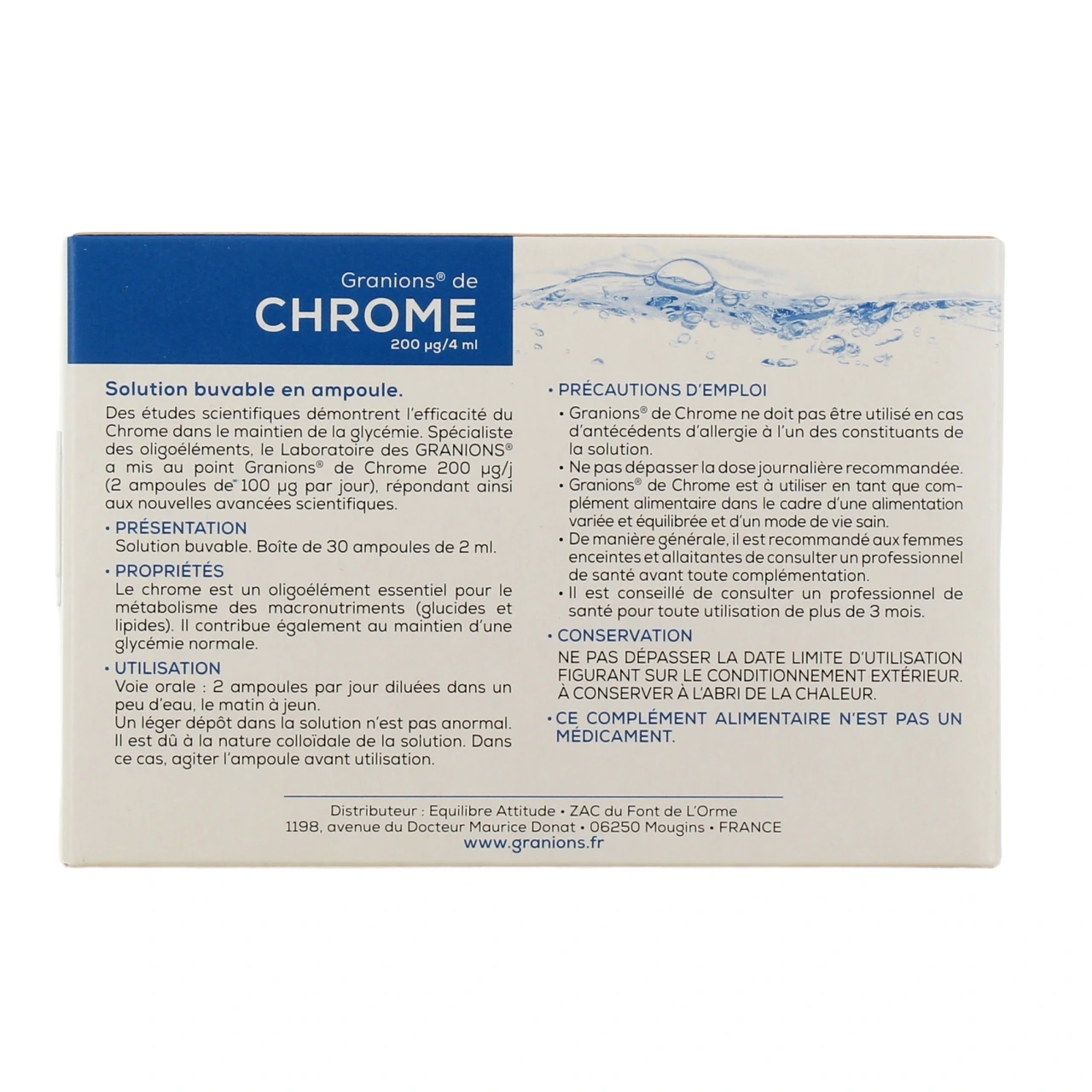 Granions de Chrome - Vue 3