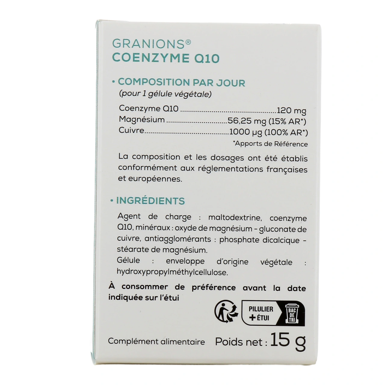 Granions Coenzyme Q10 - Vue 3