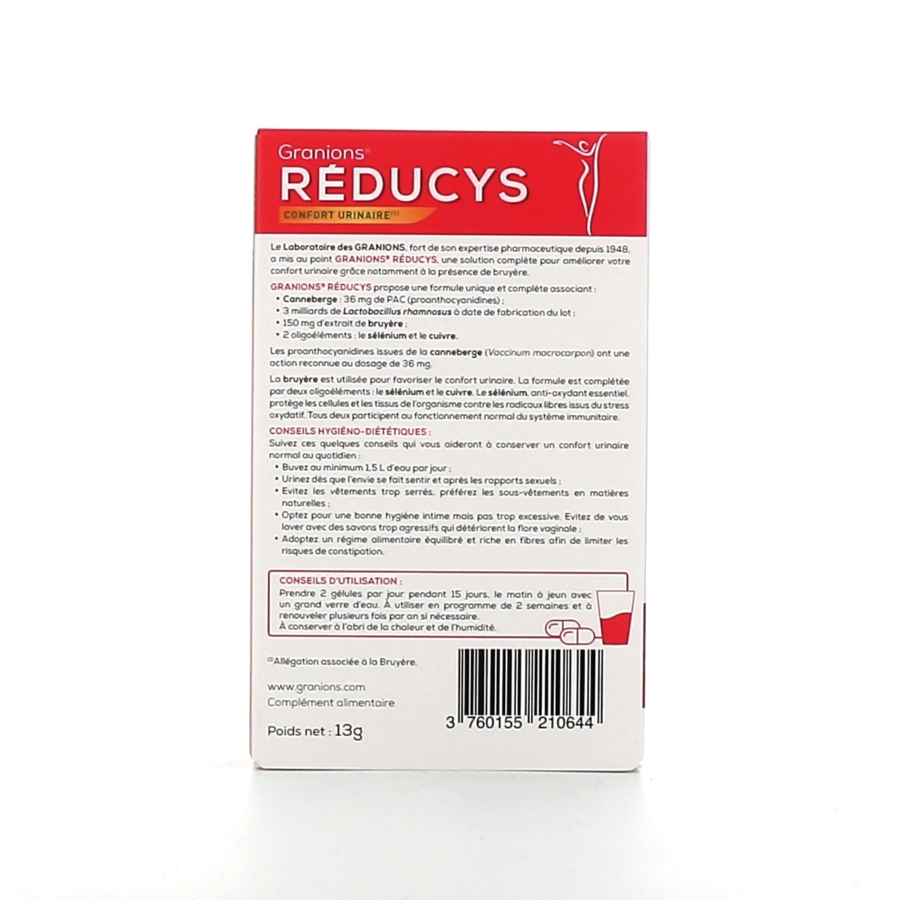Granions Reducys Confort urinaire - Vue 2