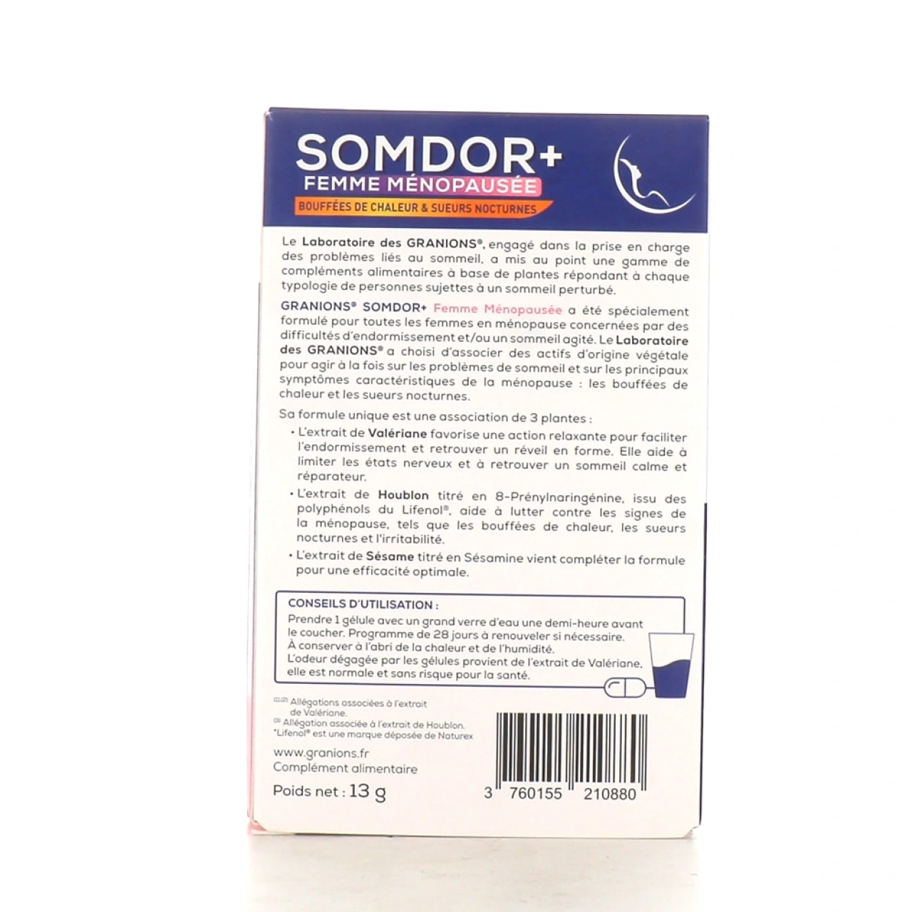 Granions Somdor+ Femme Ménopausée - Vue 2