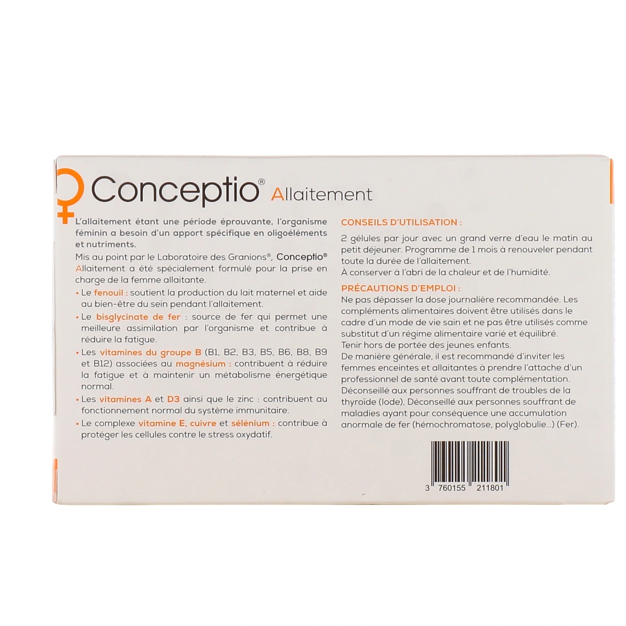 Granions Conceptio Allaitement - Vue 3