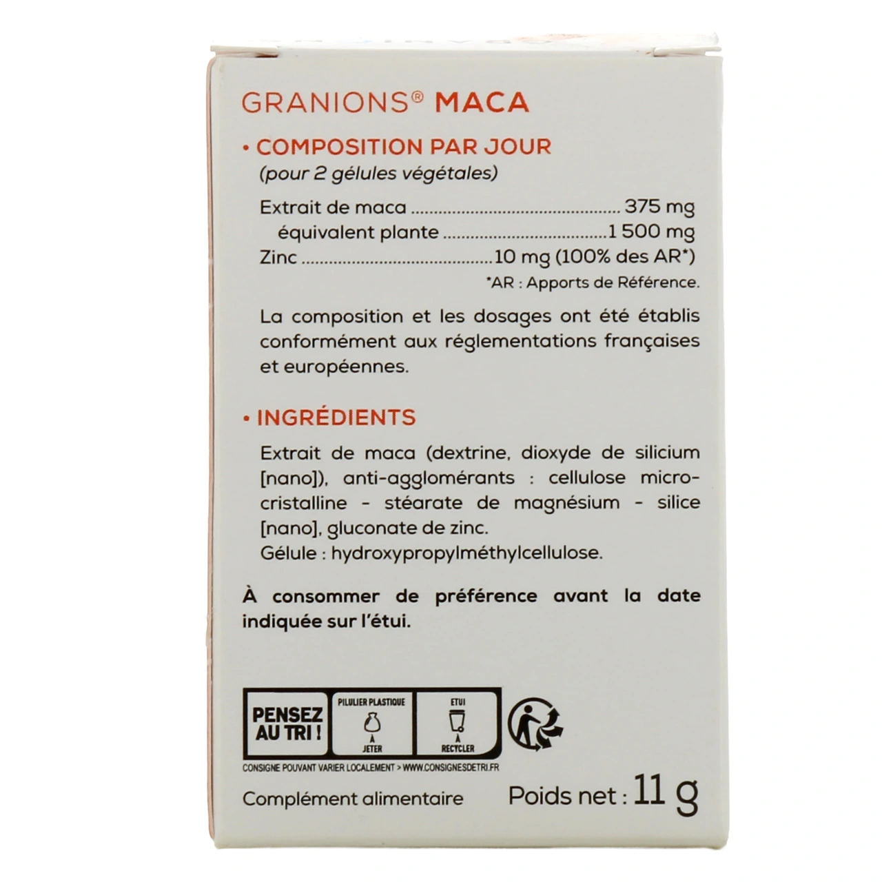 Granions Maca - Vue 3
