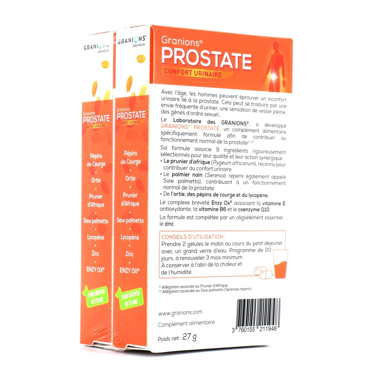 Granions Prostate - Vue 8