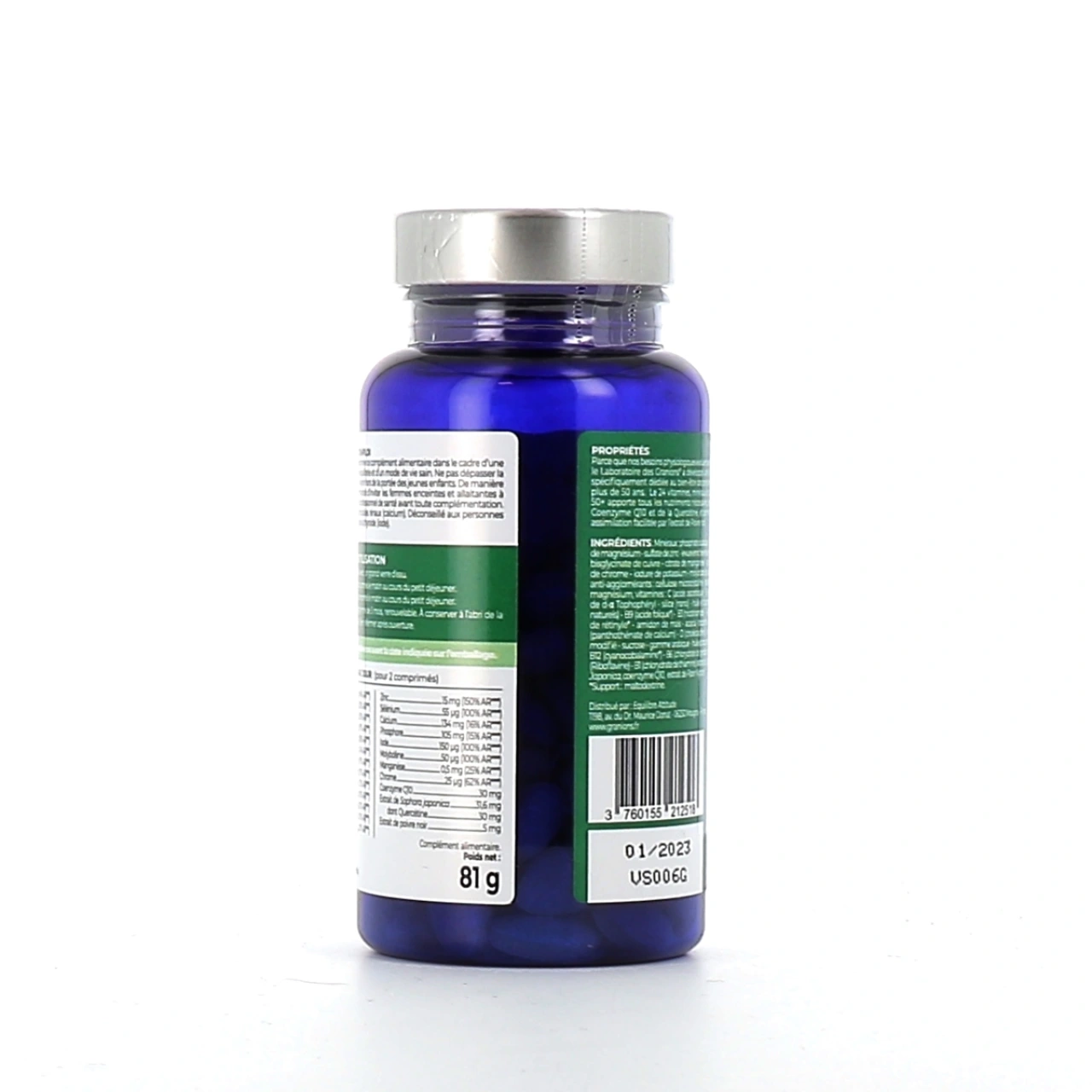 Granions 24 vitamines minéraux et plantes senior - Vue 2