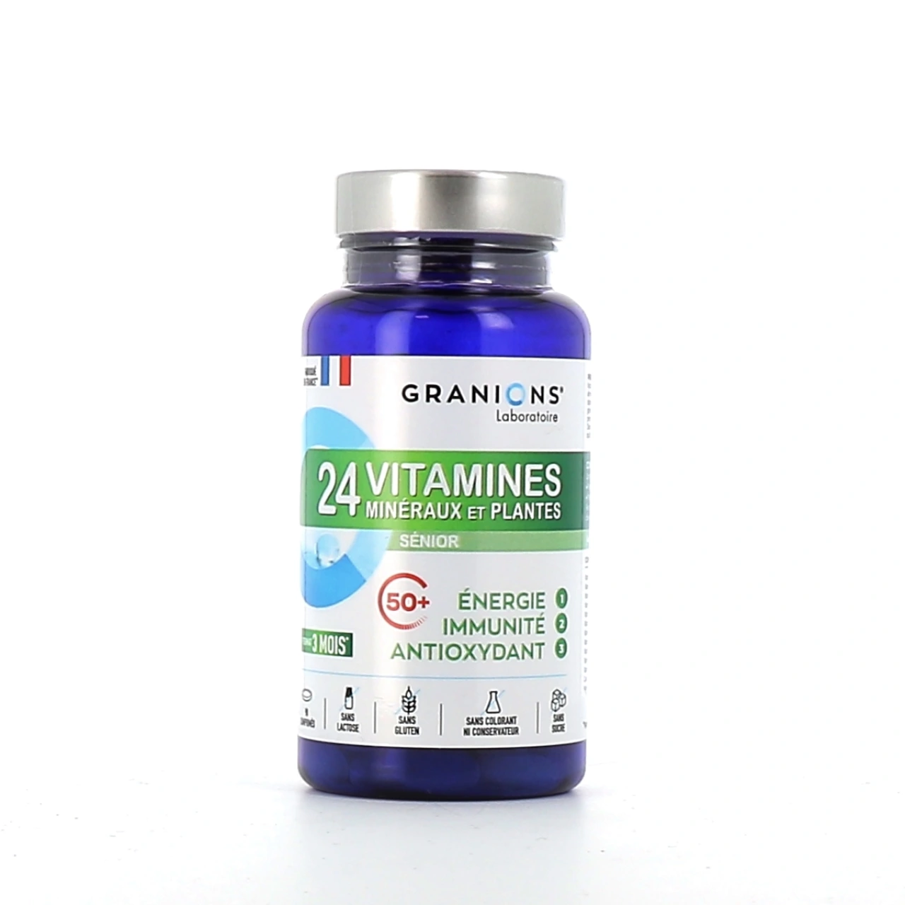 Granions 24 vitamines minéraux et plantes senior - Granions
