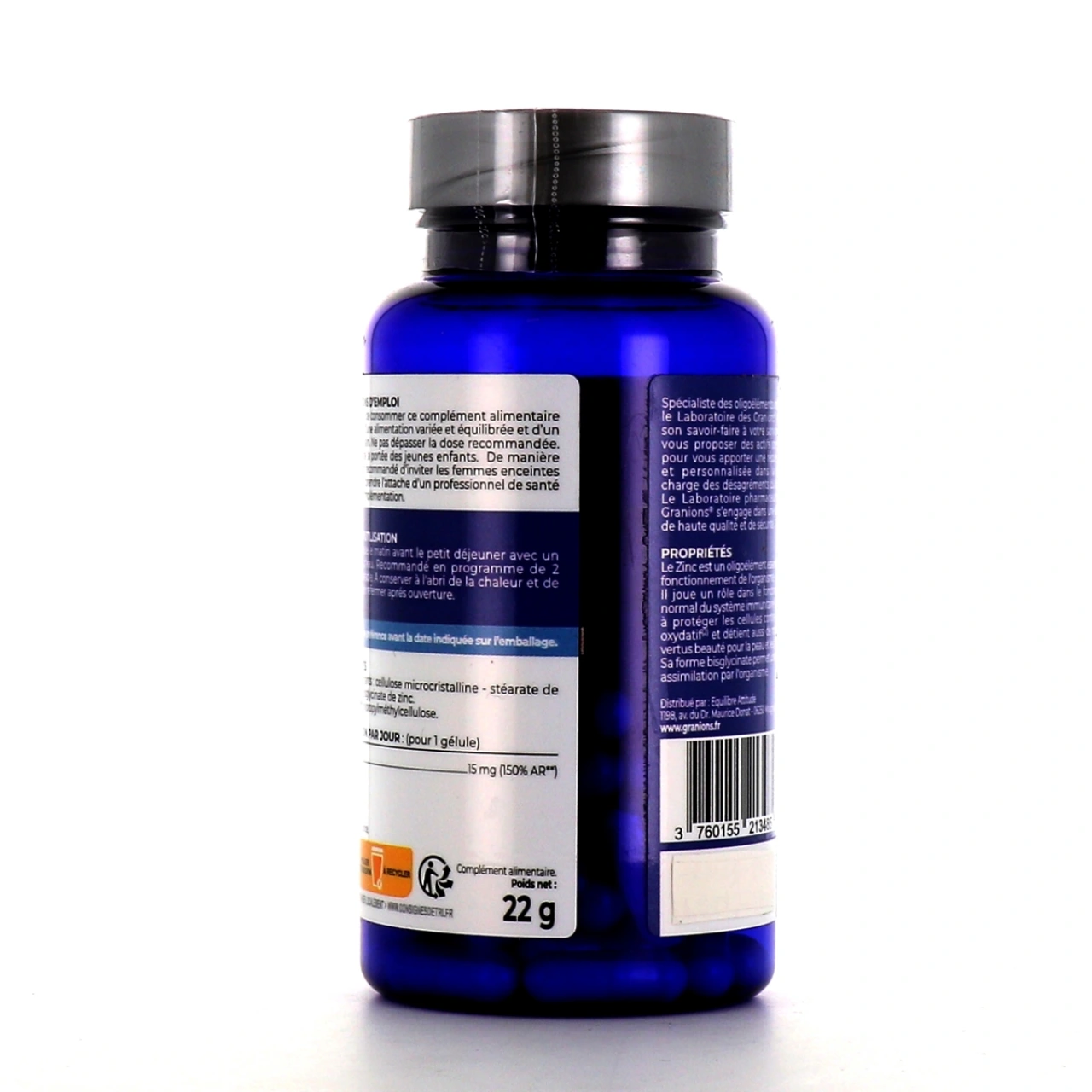 Granions Zinc 15 mg - Vue 2