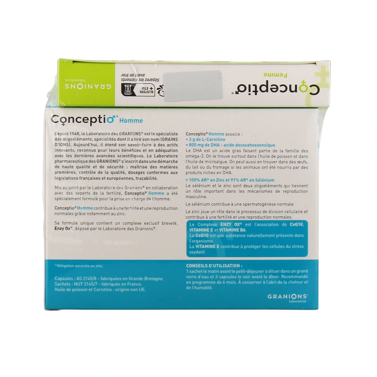 Granions Conceptio Duo Homme + Femme - Vue 3