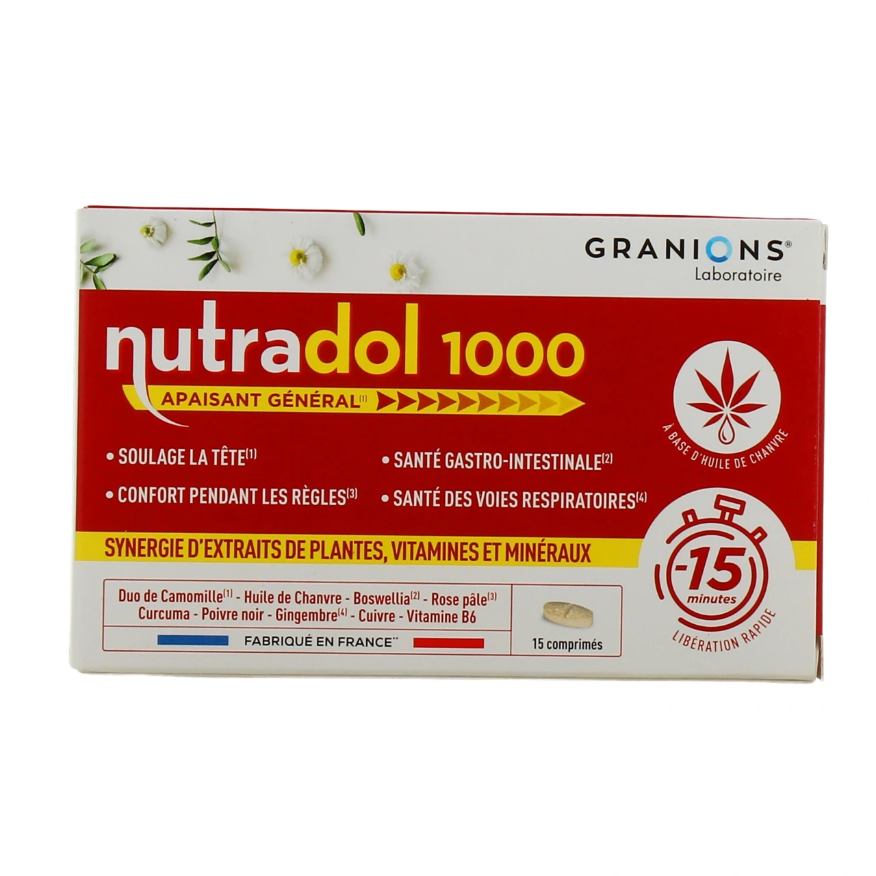 Granions Nutradol 1000 Apaisant Général - Vue 2