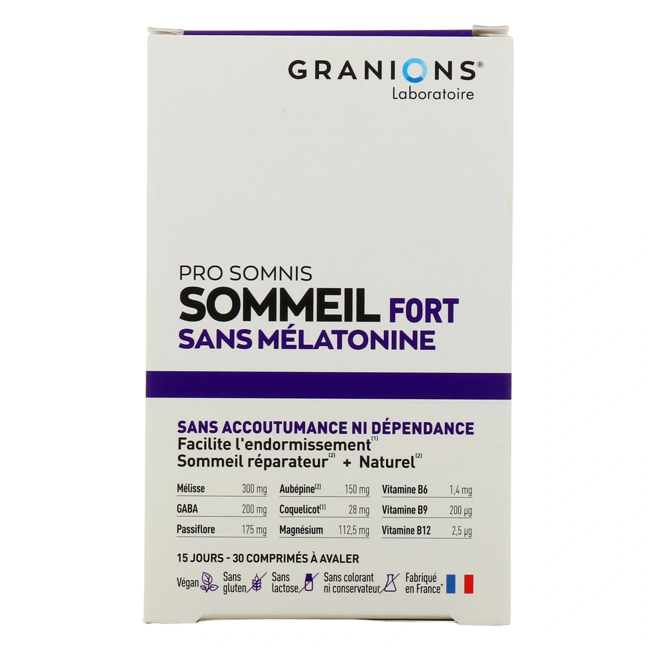 Granions Sommeil Fort Sans Mélatonine - Vue 2