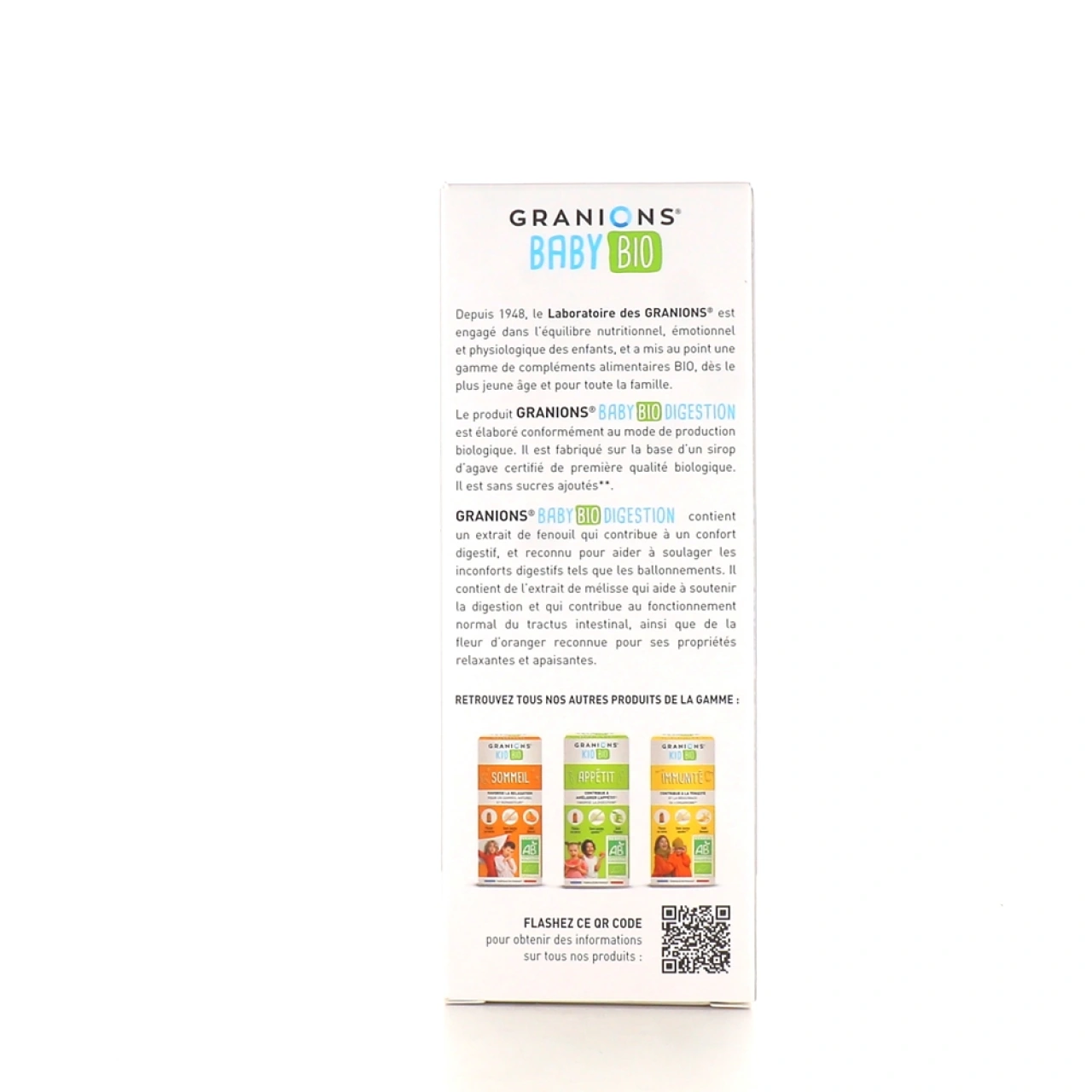 Granions Baby Bio Digestion Sirop - Vue 2