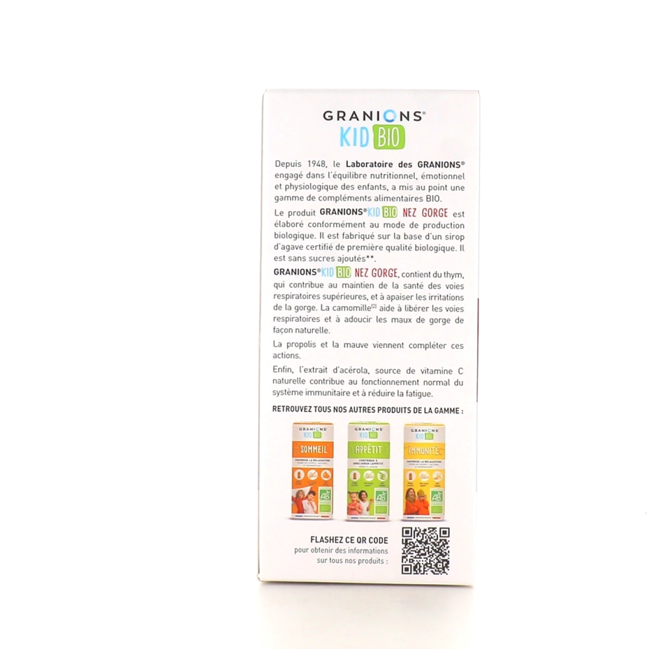 Granions Kid Bio Nez Gorge Sirop - Vue 2