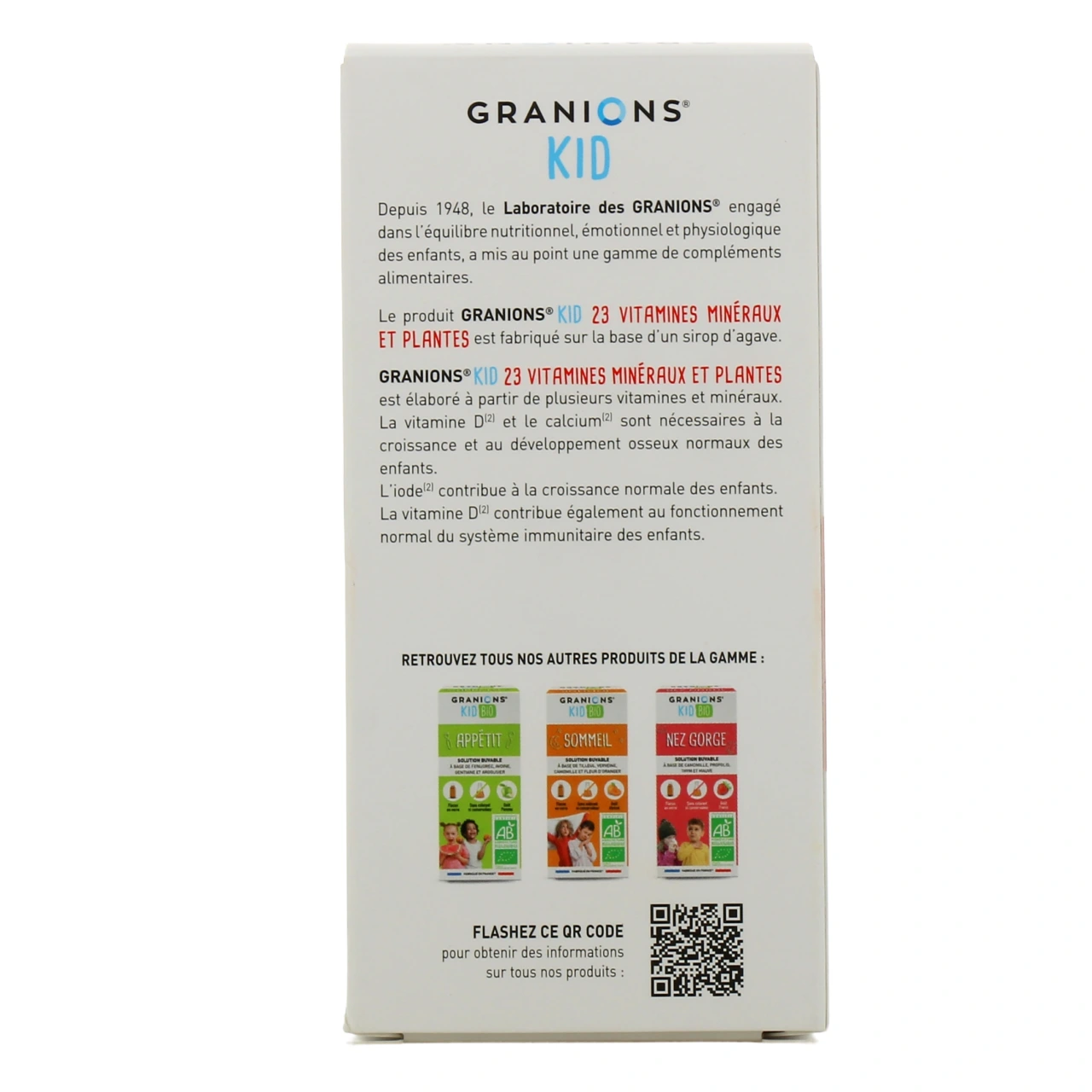 Granions Kid 23 Vitamines Minéraux & Plantes - Vue 3