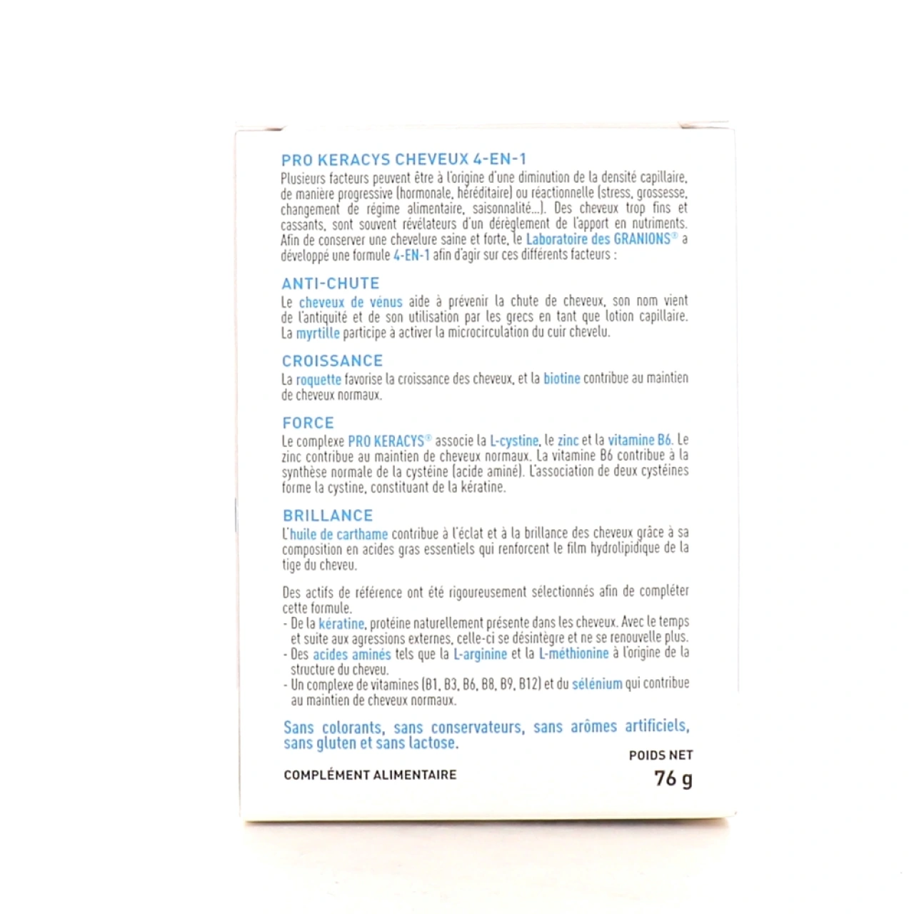 Granions Pro Keracys Cheveux 4 en 1 - Vue 8