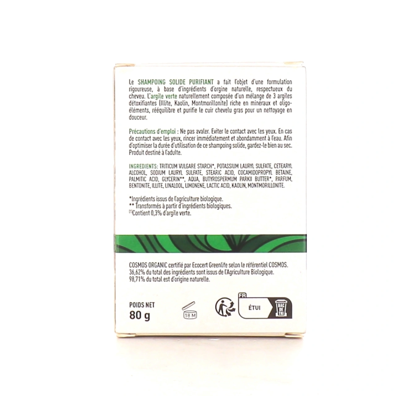 Granions Cheveux Shampoing Solide Purifiant Bio - Vue 2