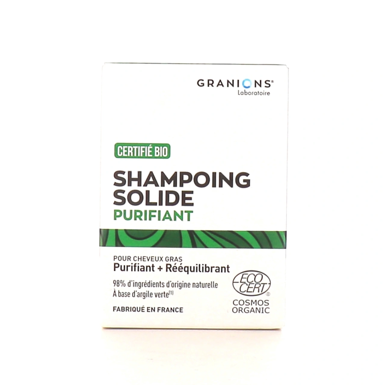 Granions Cheveux Shampoing Solide Purifiant Bio - Granions