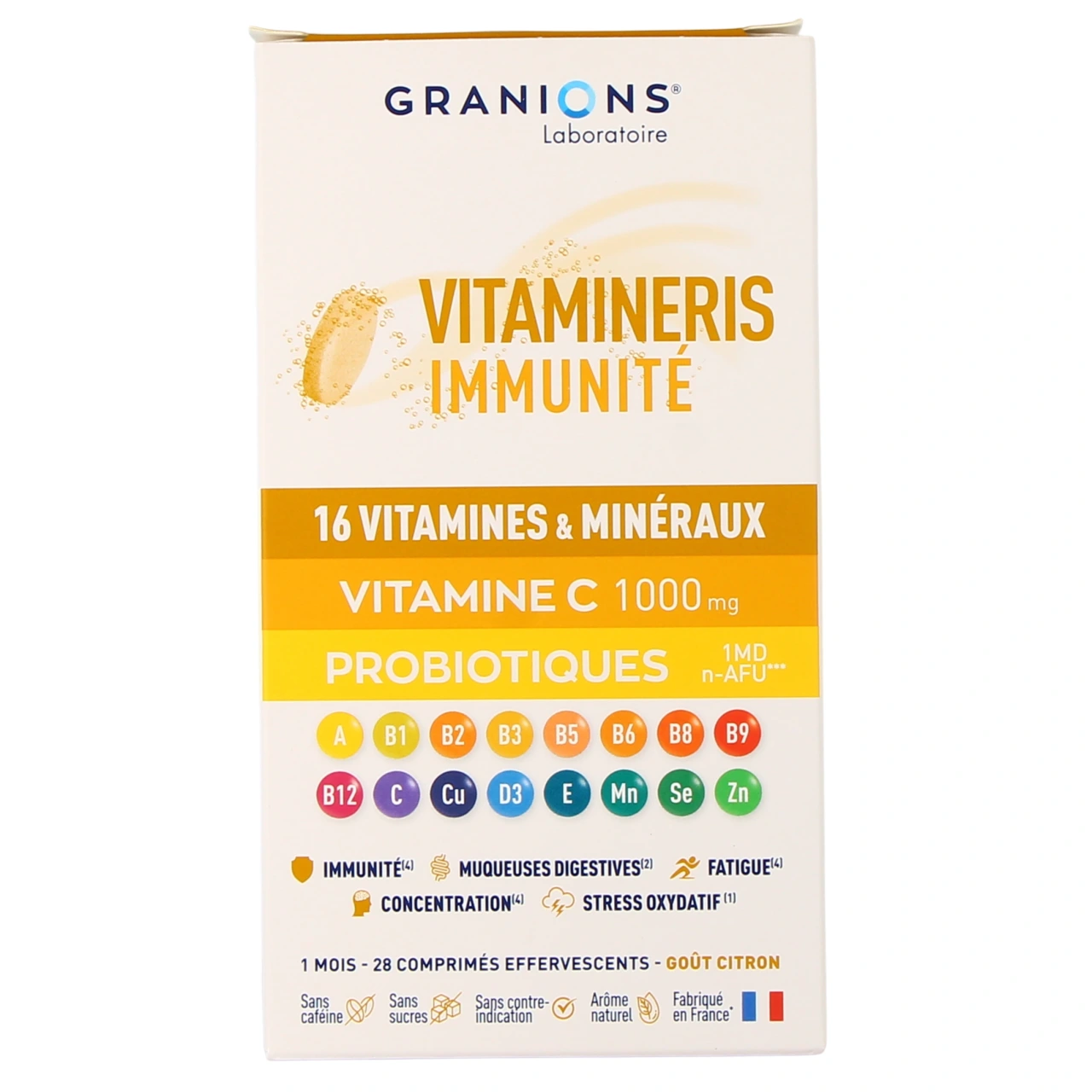 Granions Vitamineris Immunité 1000 mg - Vue 2