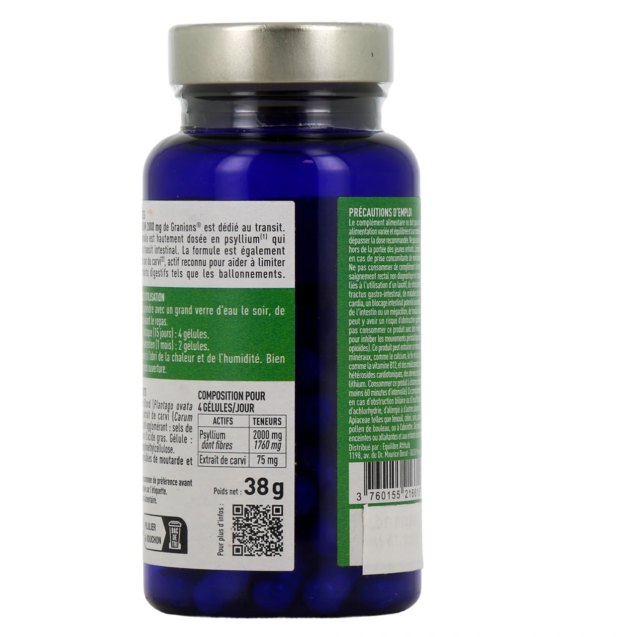 Granions Psyllium 2000 mg - Vue 3