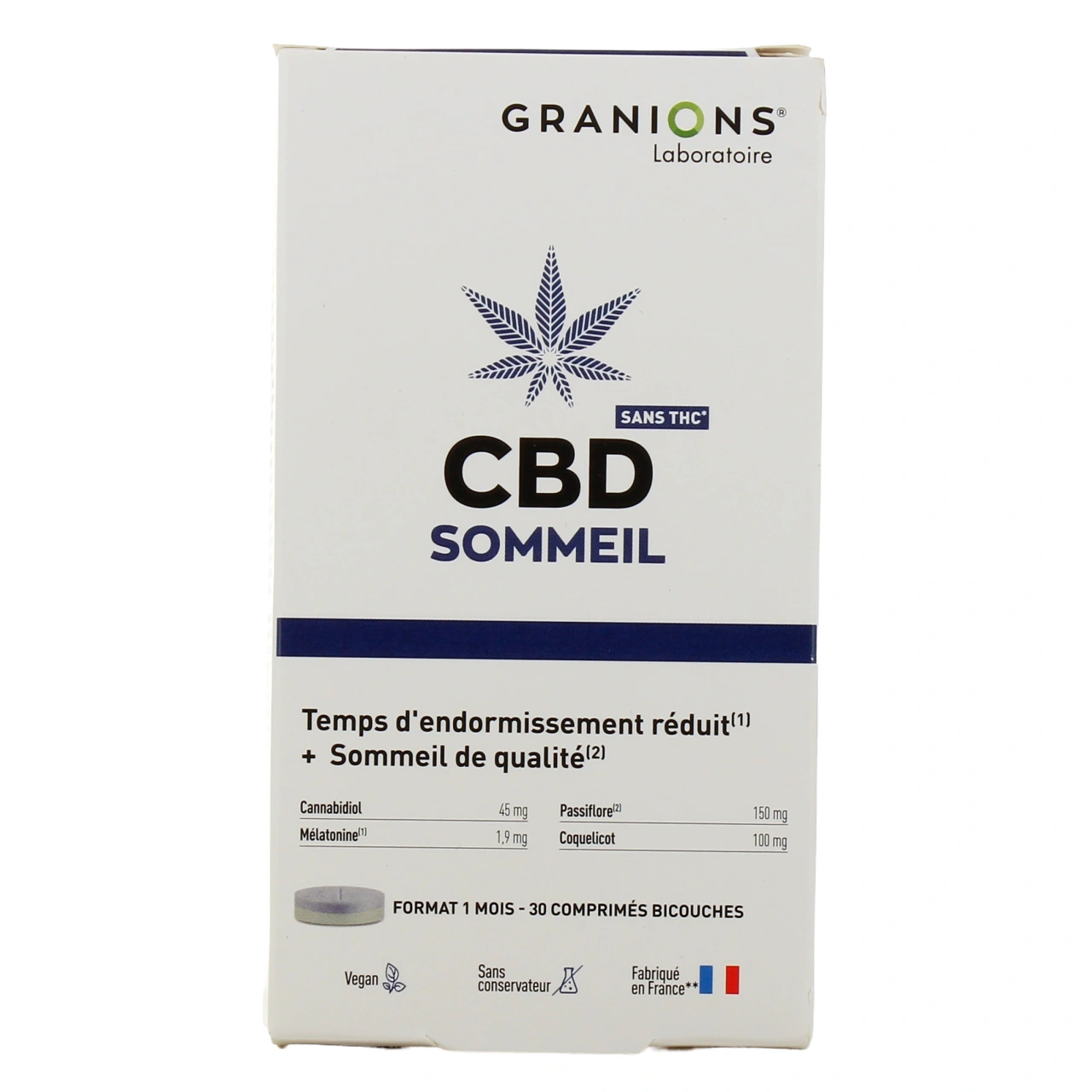 Granions CBD Sommeil - Vue 2
