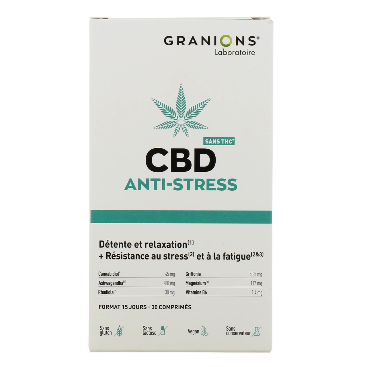 Granions CBD Anti-Stress - Vue 2