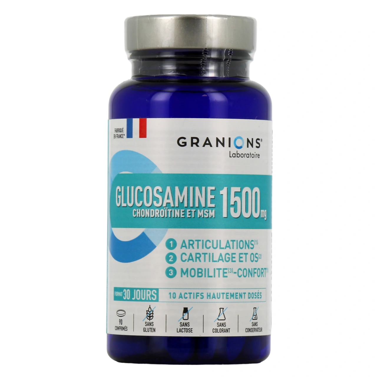 Granions Glucosamine Chondroïtine et MSM 1500 mg - Vue 2