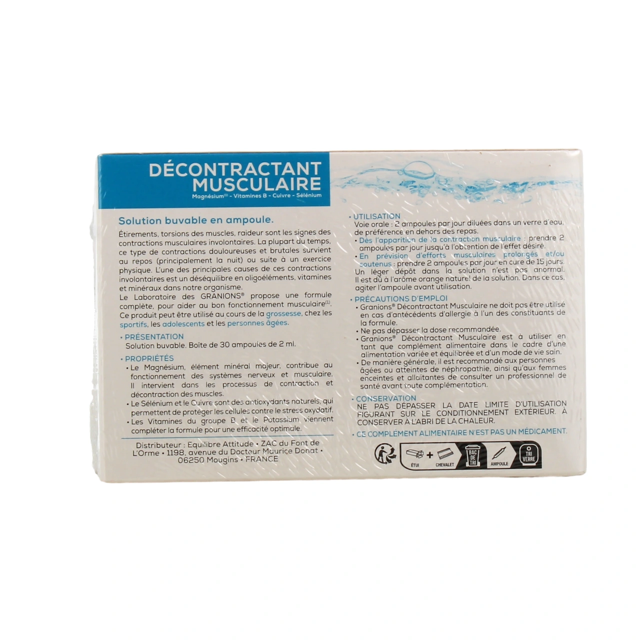 Granions décontractant musculaire - Vue 6