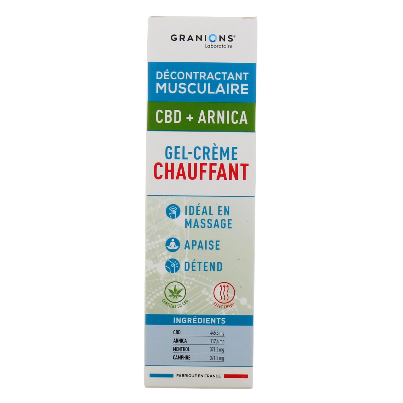 Granions Décontractant Musculaire Gel-Crème Chauffant - Vue 2