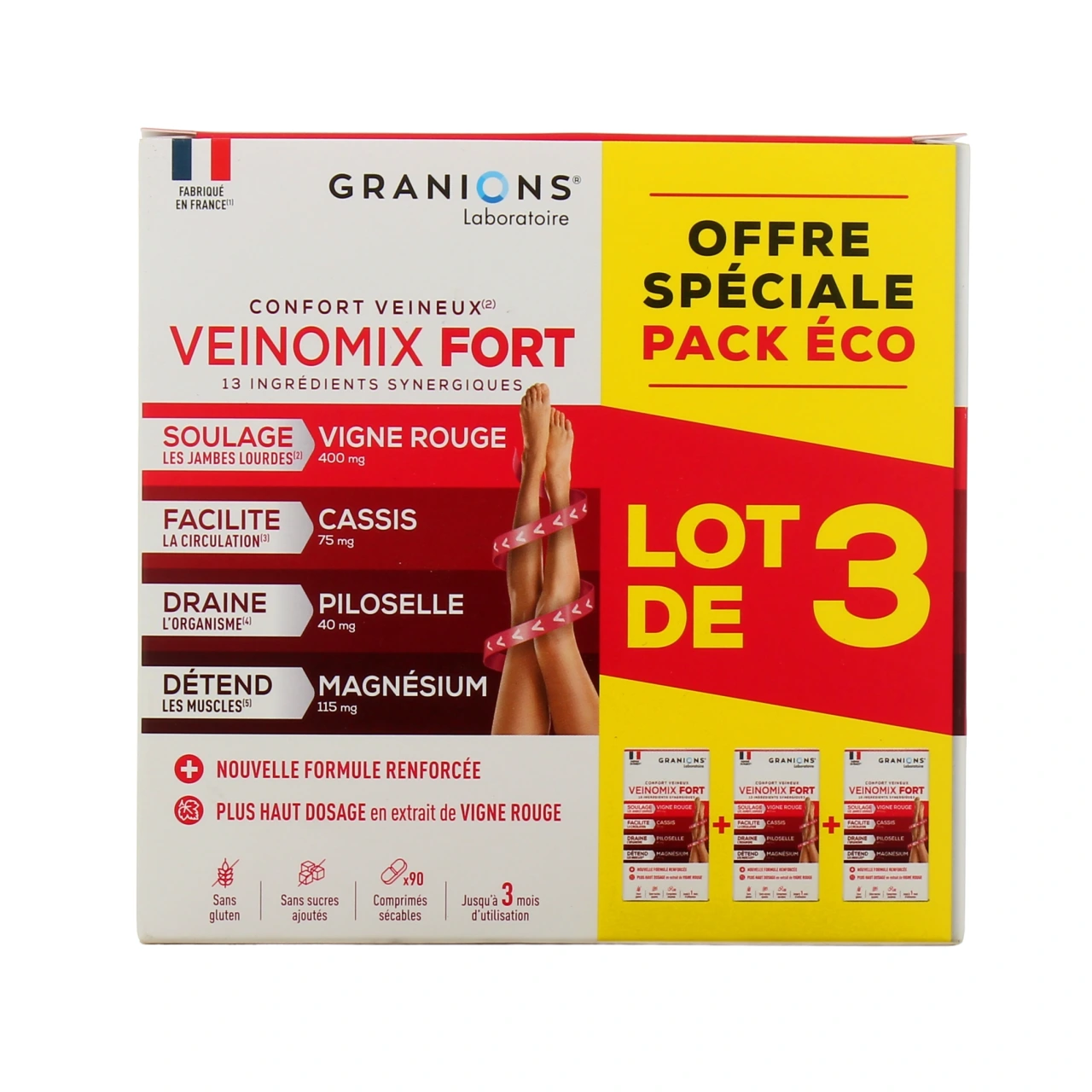 Granions Veinomix Fort - Vue 5