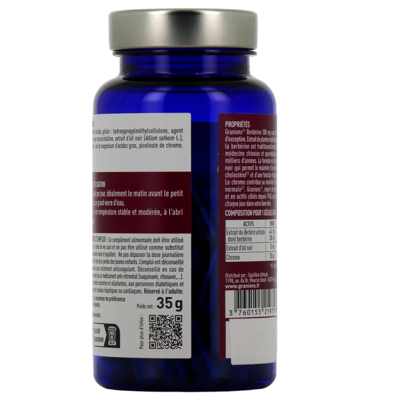 Granions Berbérine - Vue 3