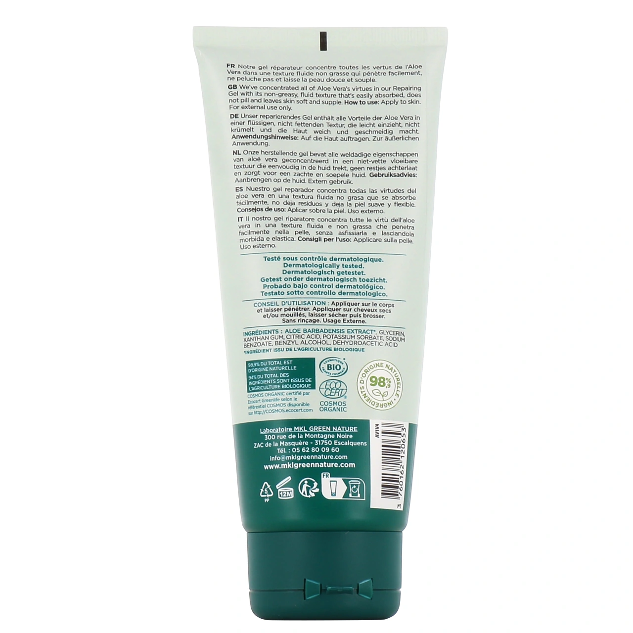 MKL Gel Réparateur Aloe Vera Bio - Vue 3